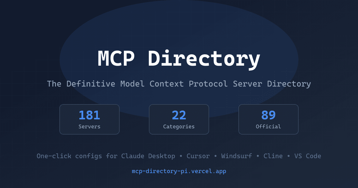 MCP Directory screenshot 1