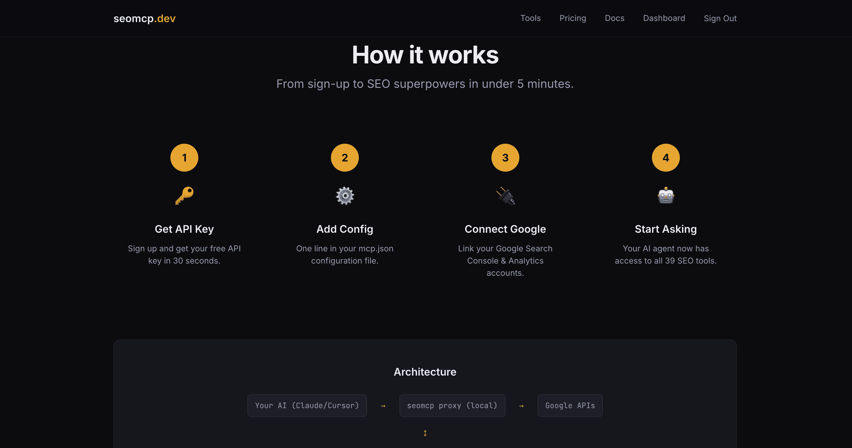 seomcp.dev screenshot 2