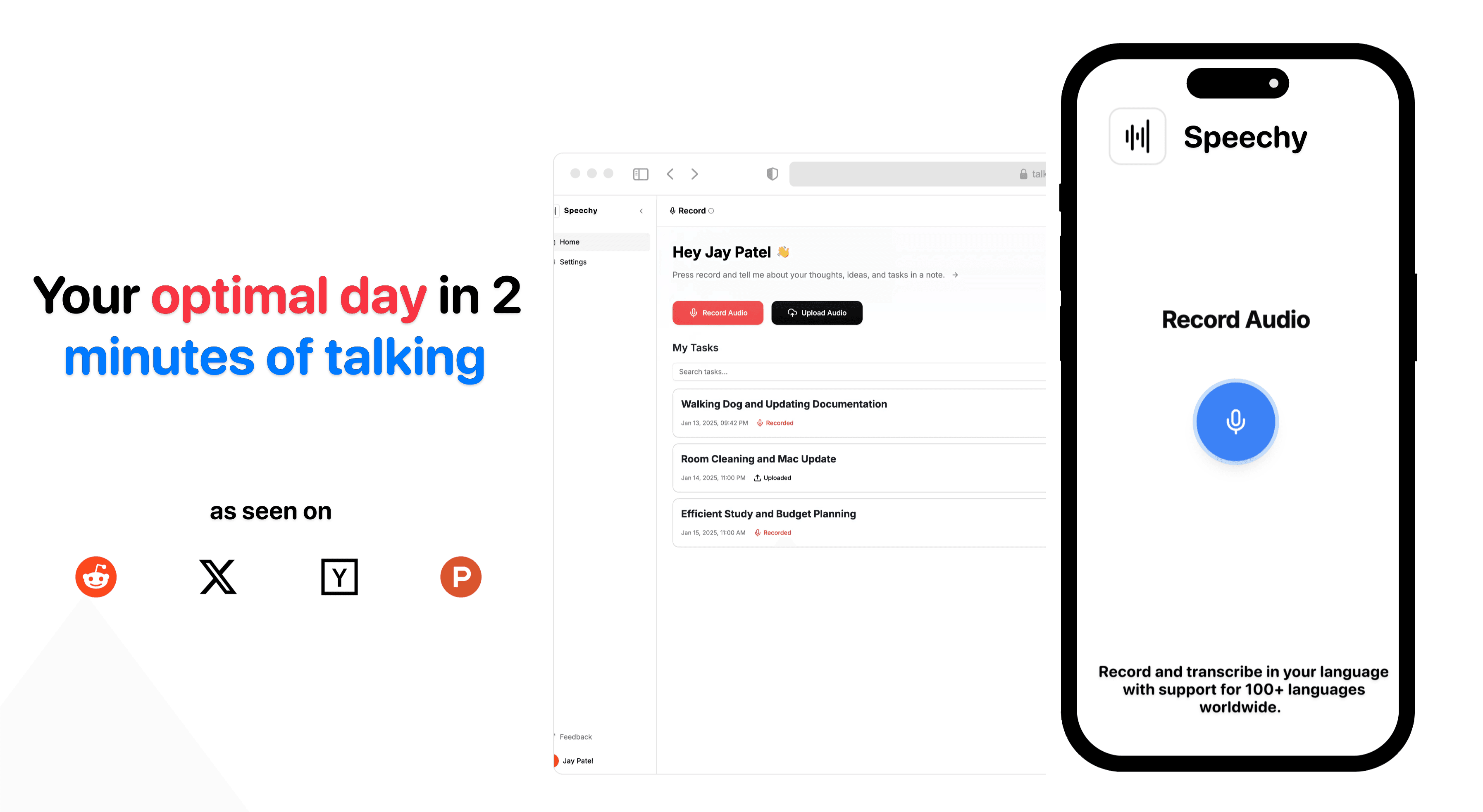 Speechy screenshot 1