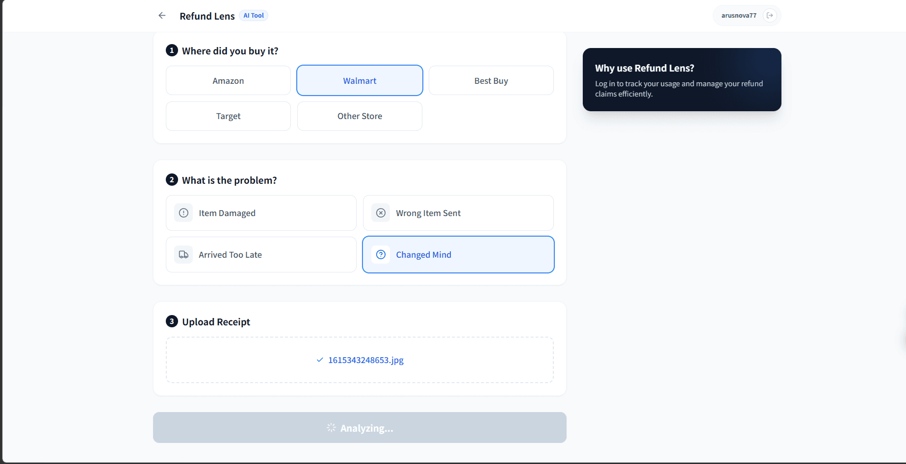 Refund Lens screenshot 4
