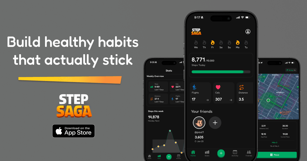 StepSaga screenshot 1