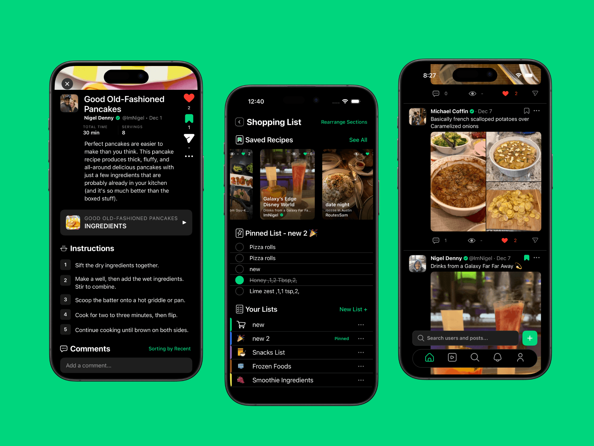 Chomps Cooking & Social screenshot 1