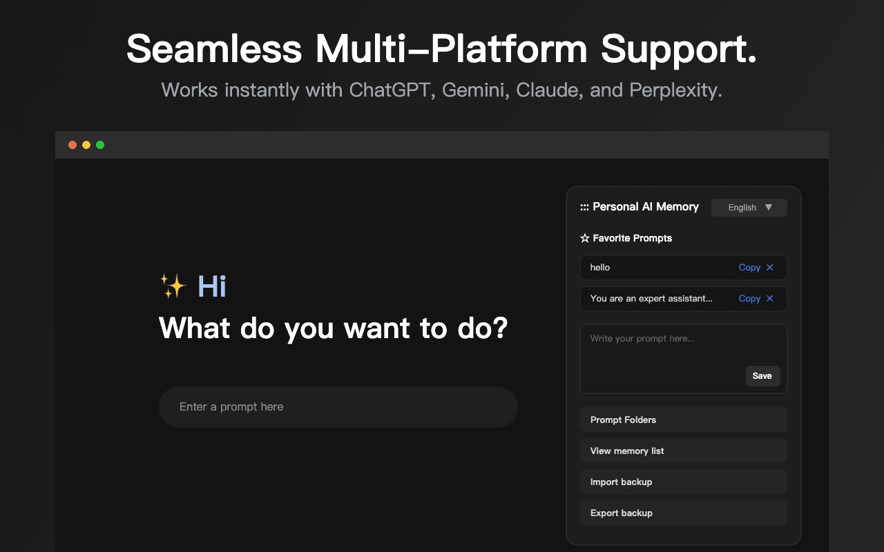 Personal AI Memory screenshot 4