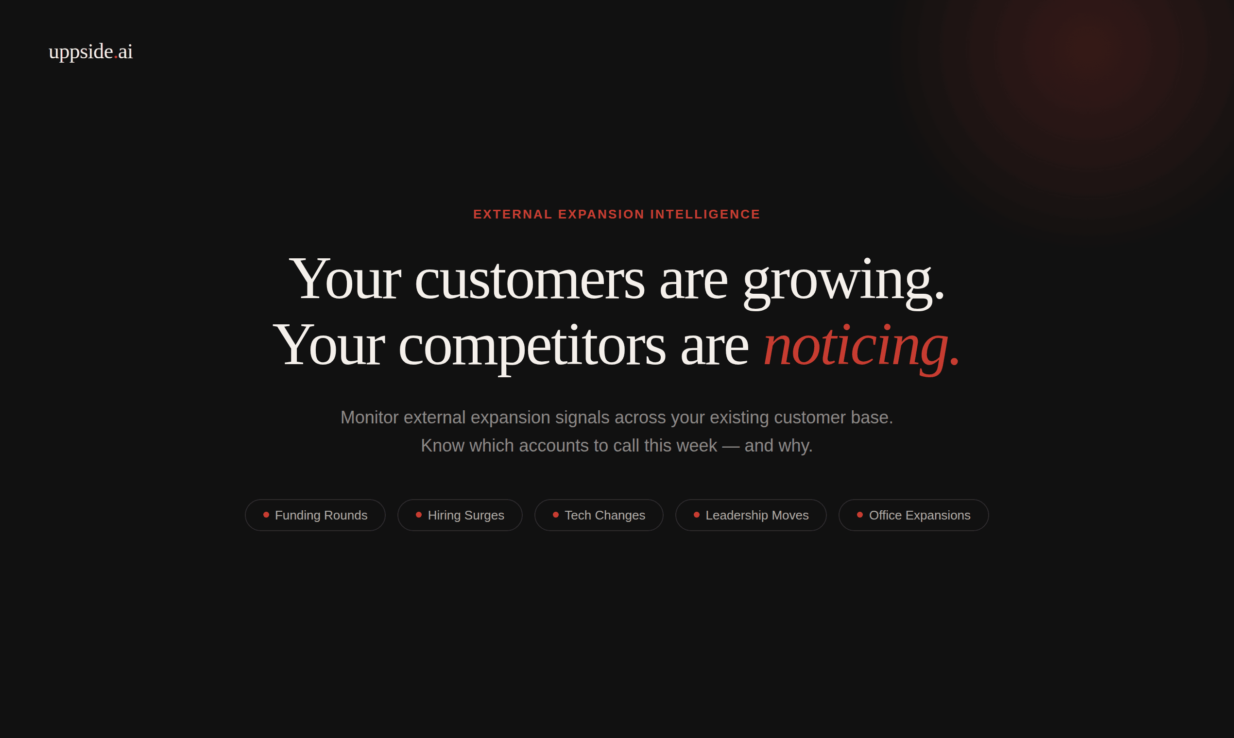 Uppside | Stop Losing Expansion Revenue screenshot 1