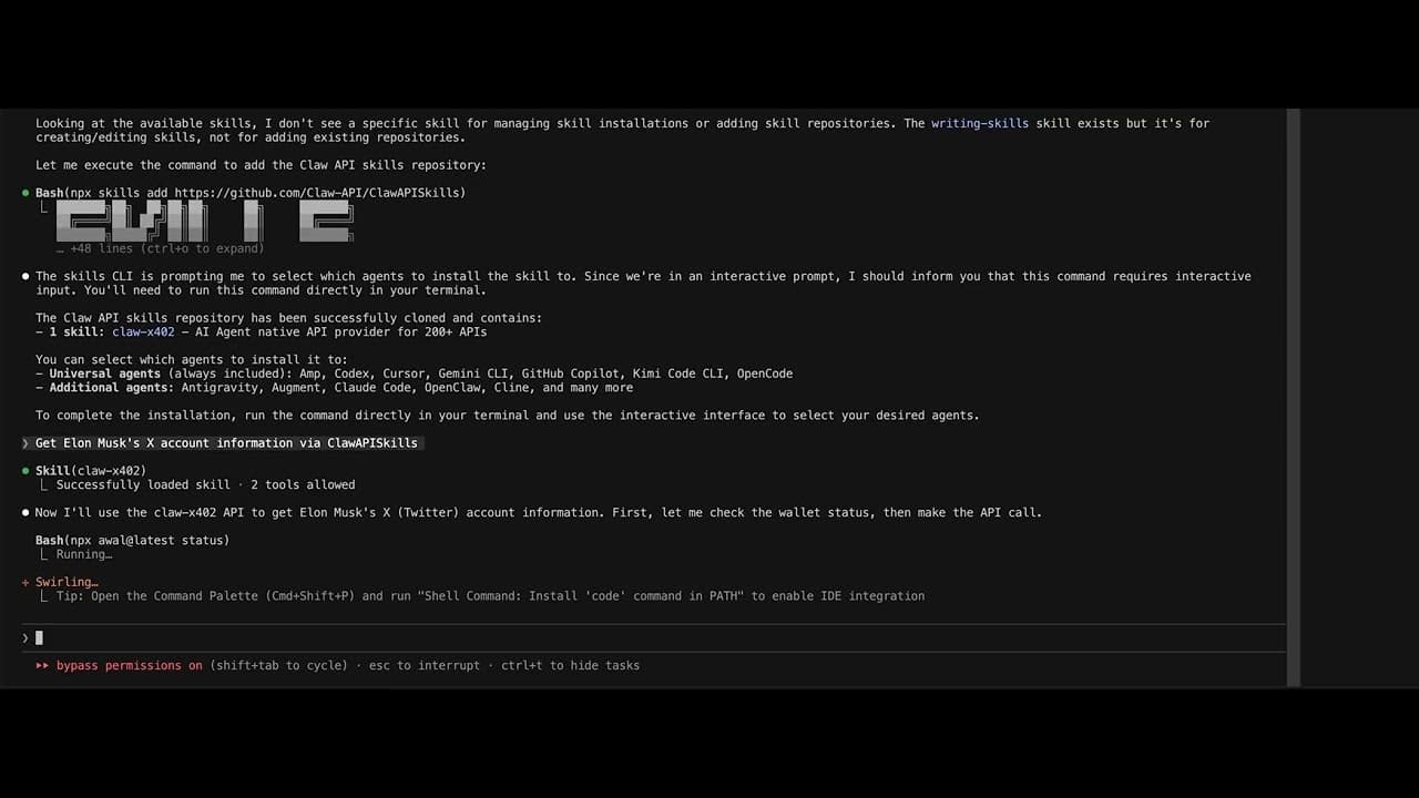 ClawAPI screenshot 1