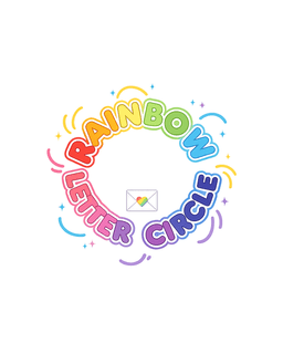 Rainbow Letter Circle