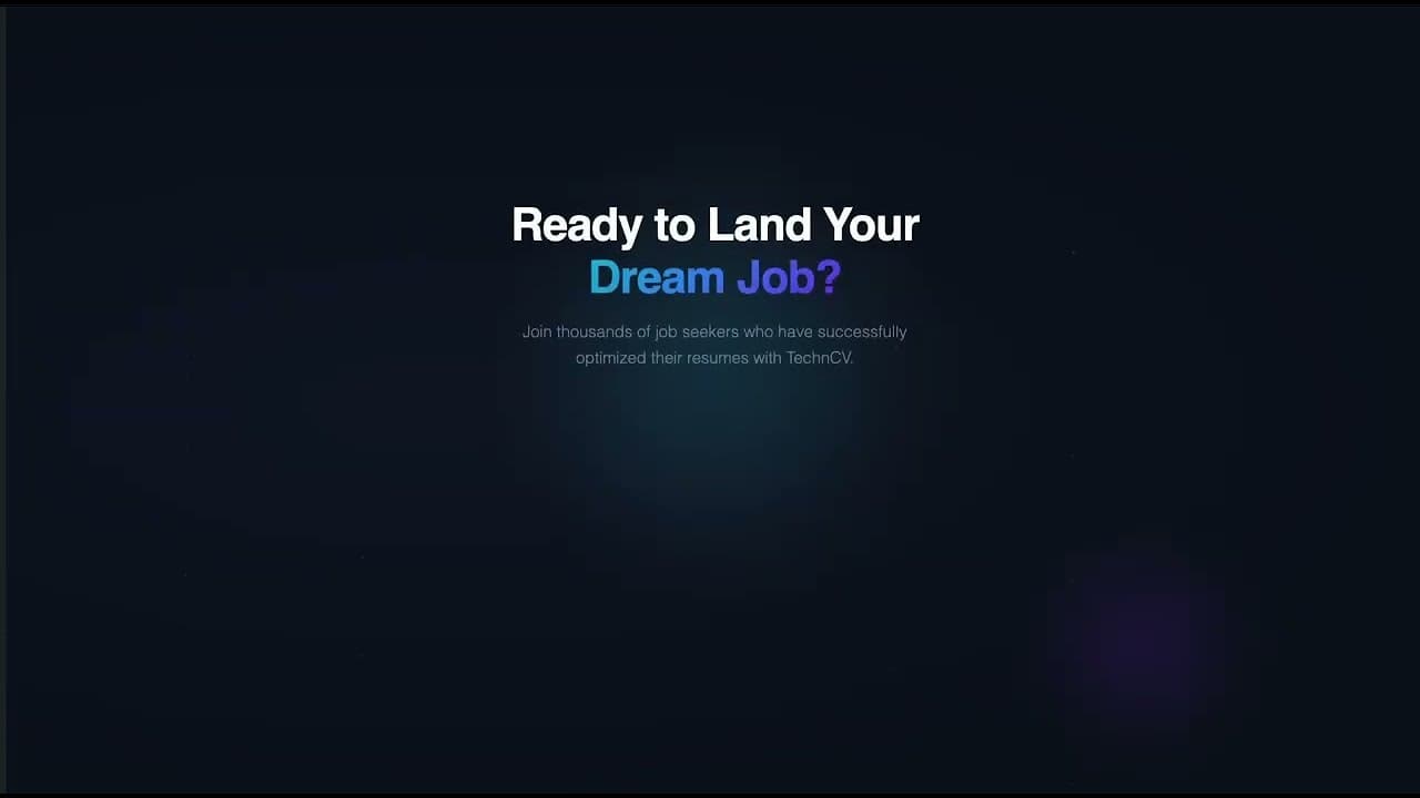 TechnCV screenshot 1