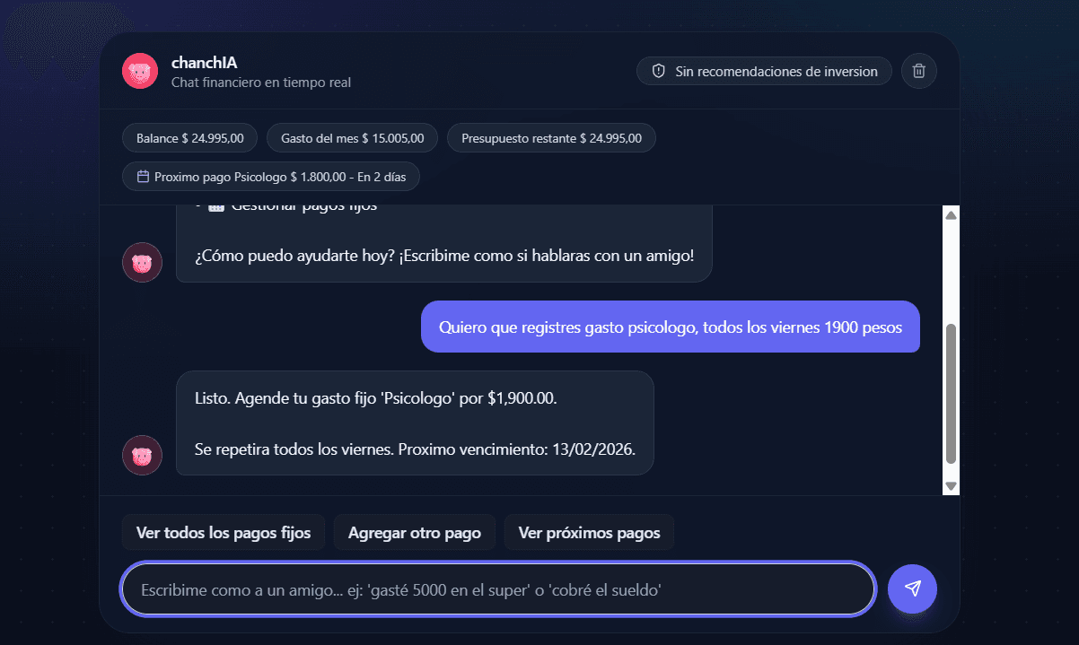 ChanchIA screenshot 2