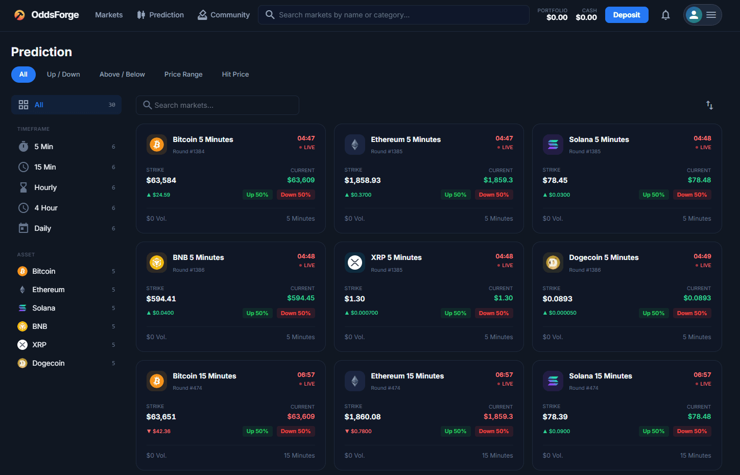 OddsForge screenshot 3