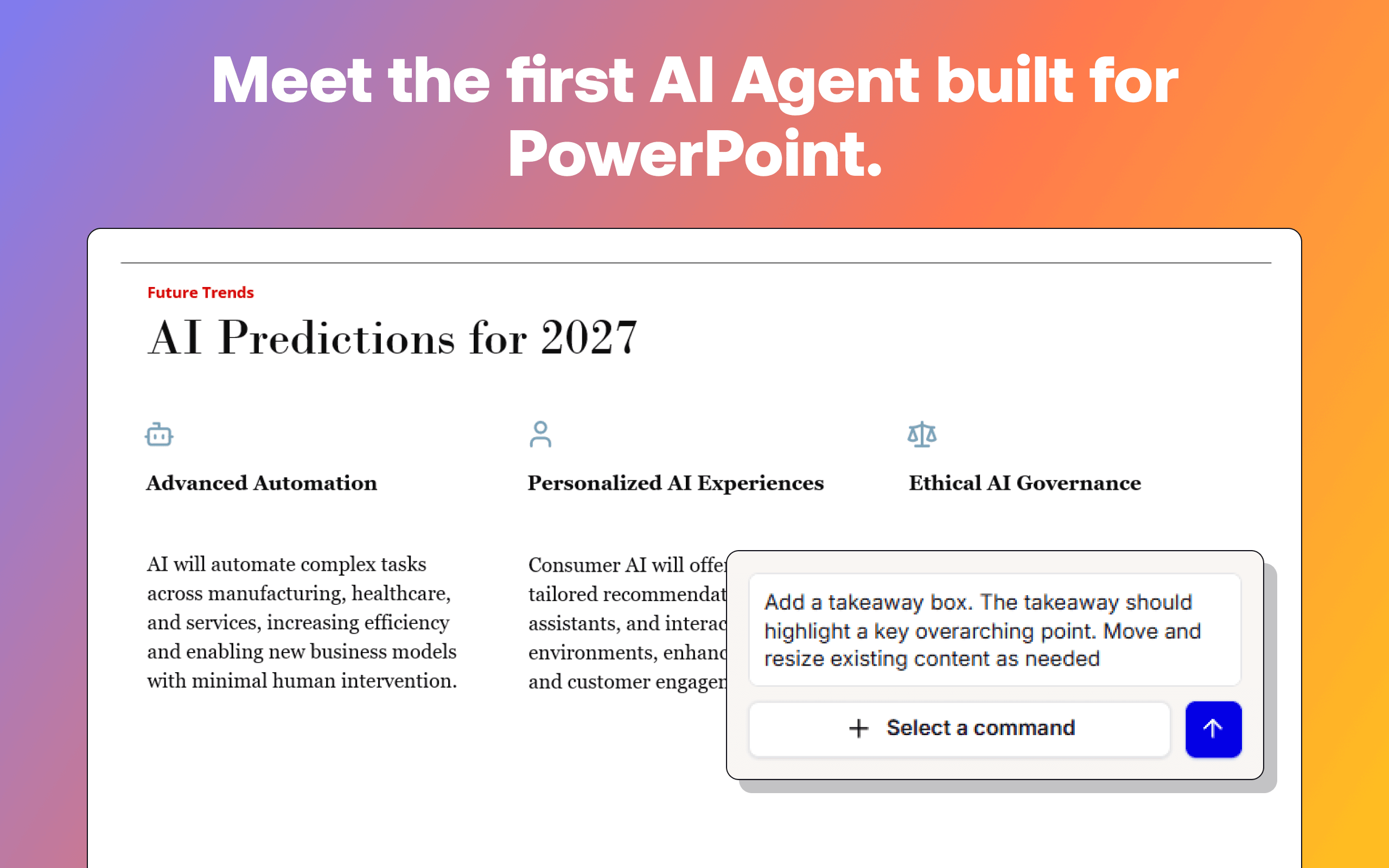 Plus AI Presentation Agent screenshot 2
