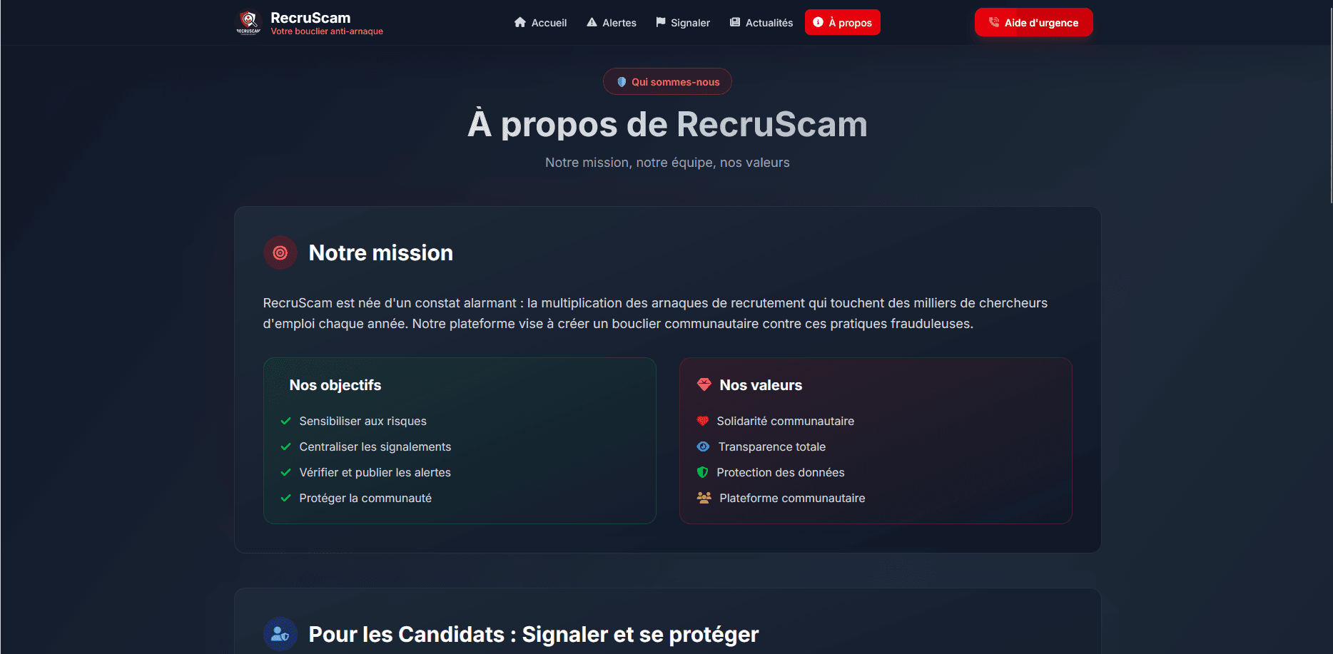 RecruScam screenshot 3