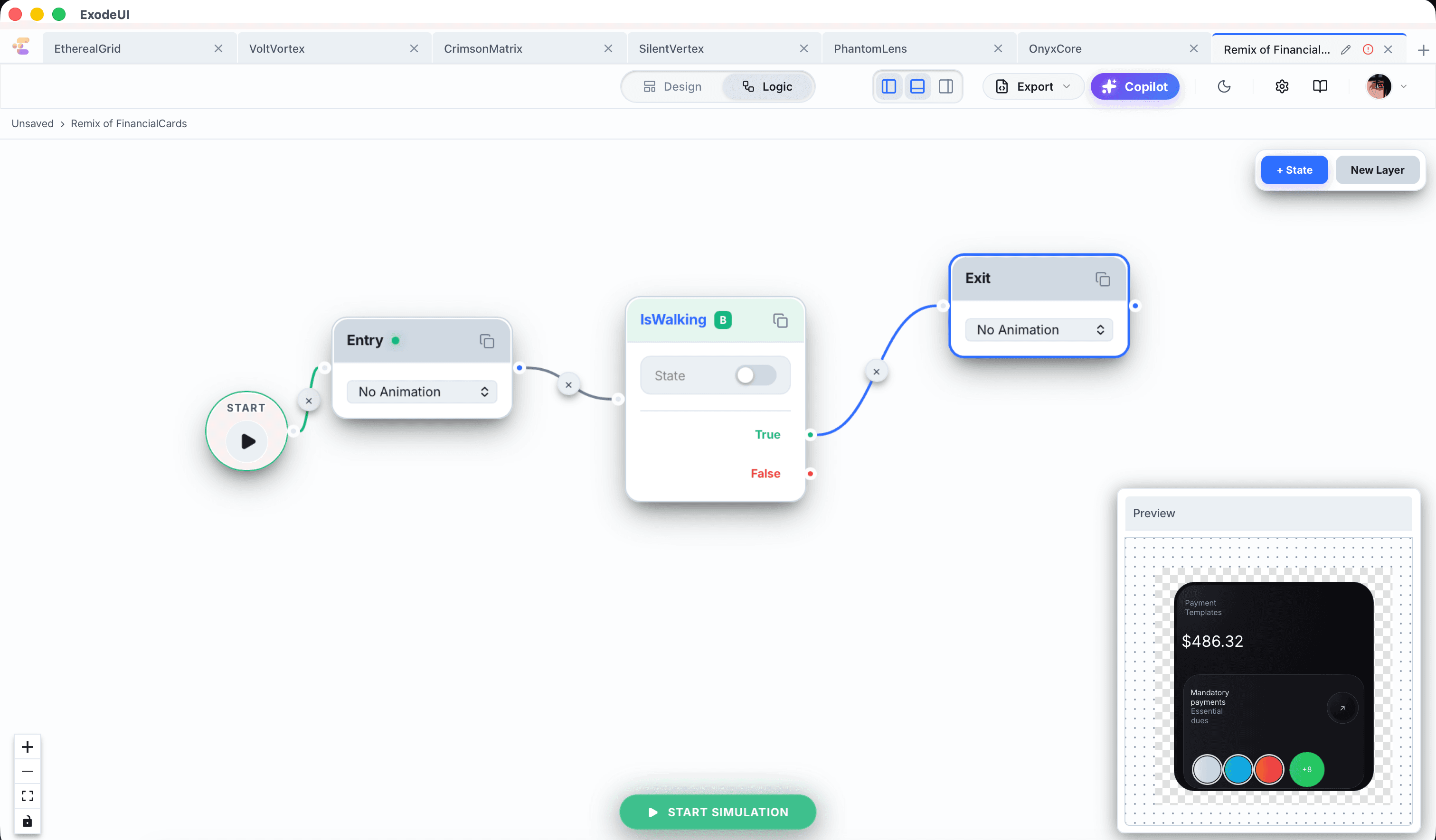 ExodeUI screenshot 3