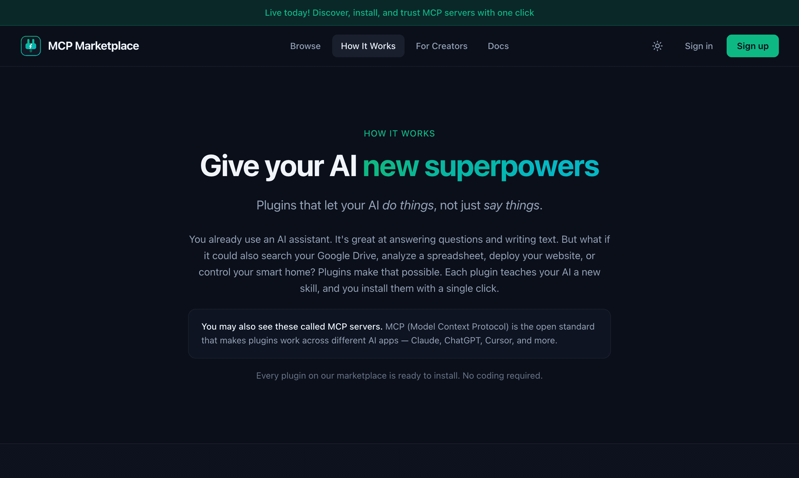 MCP Marketplace screenshot 5