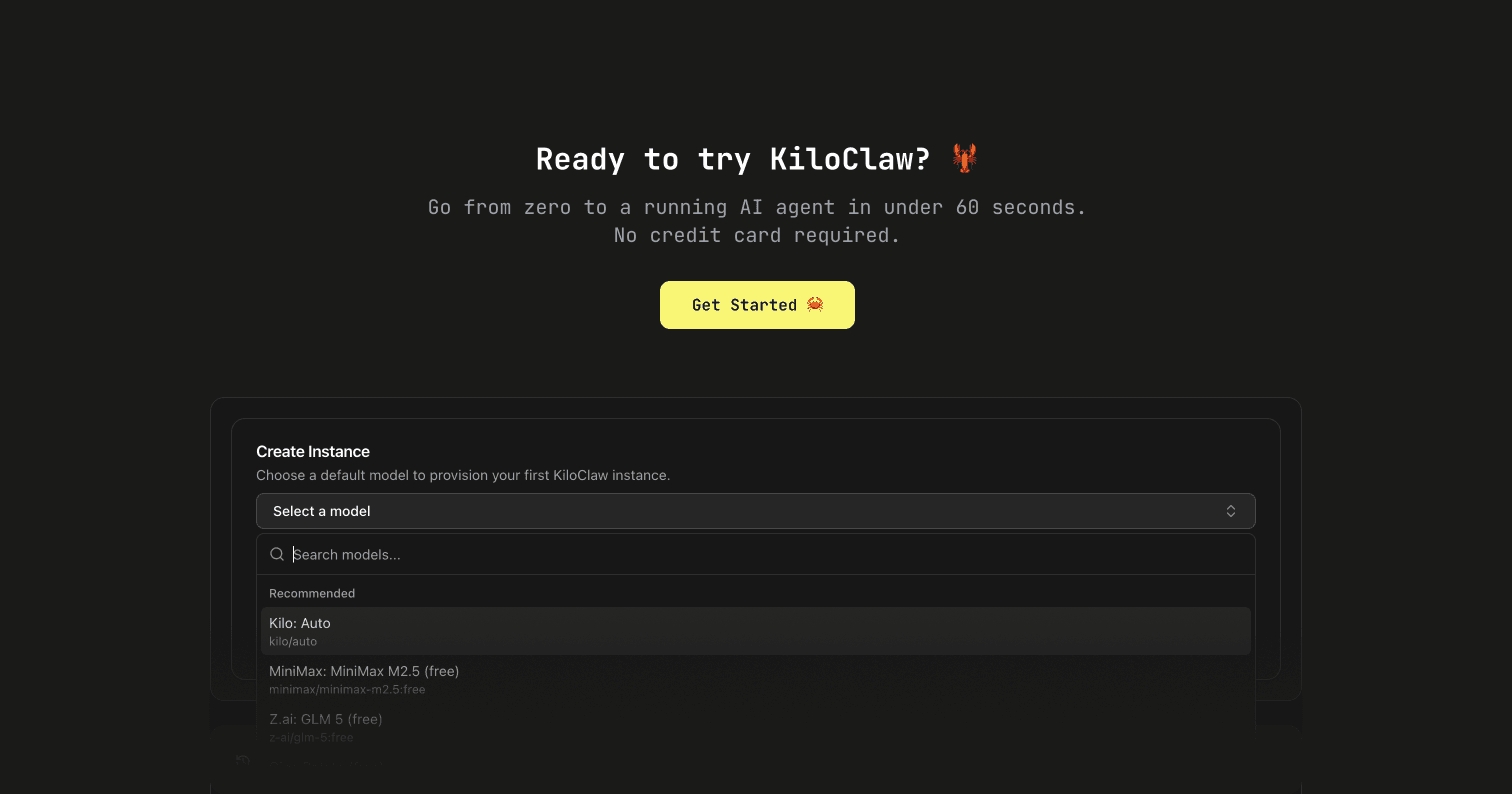 KiloClaw screenshot 6