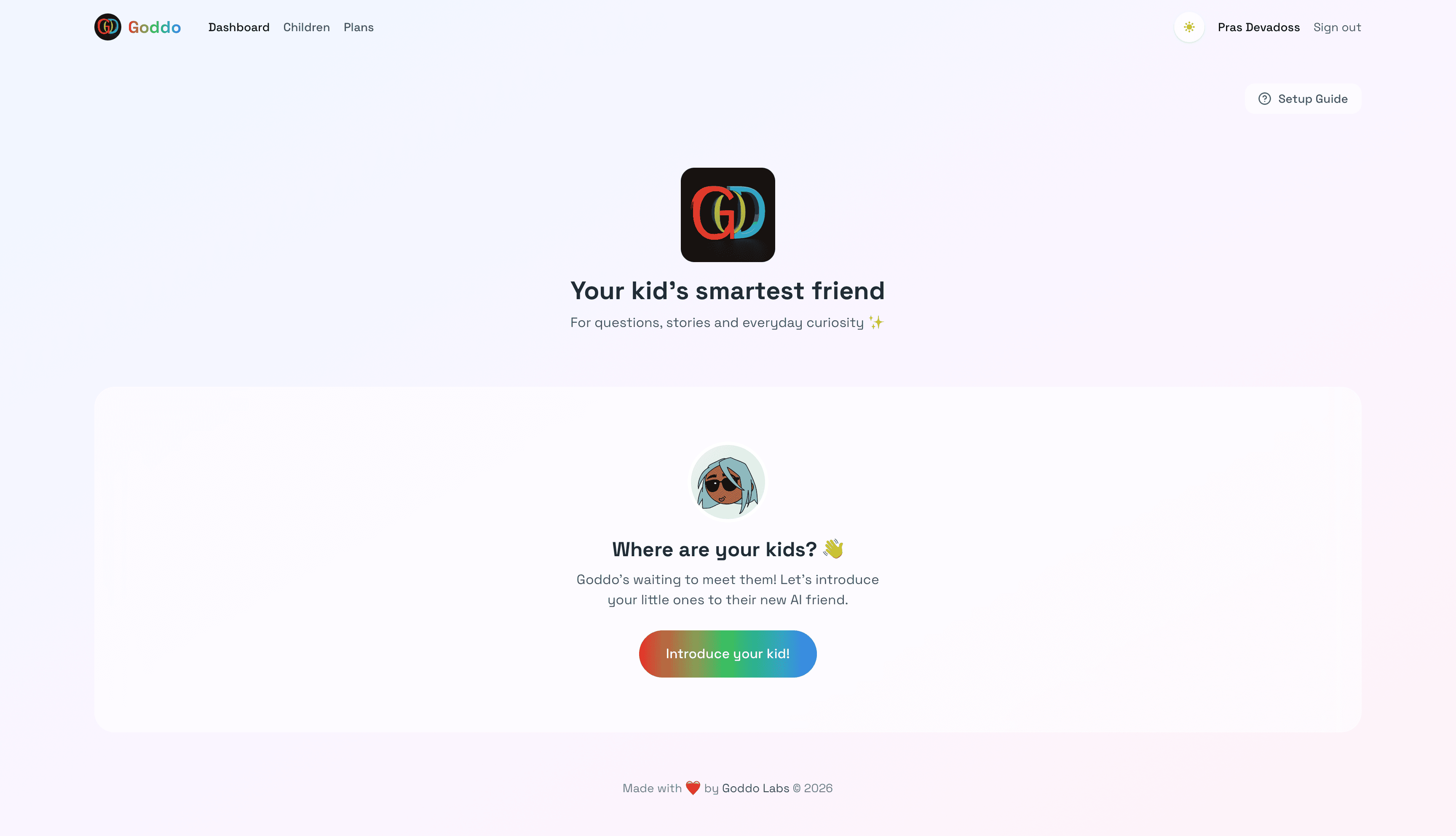 Goddo — AI voice companion for kids screenshot 3