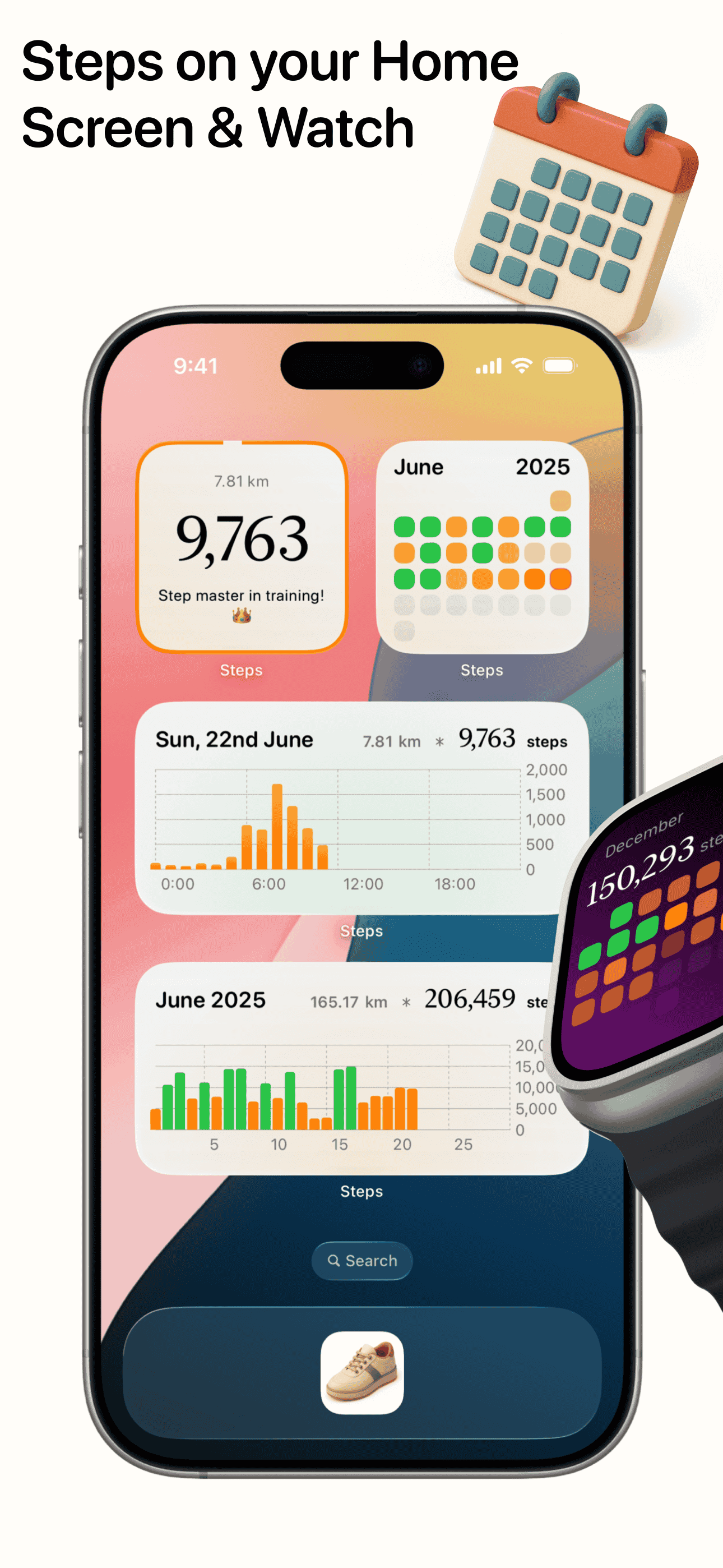 Steps: Workout & Pedometer screenshot 8