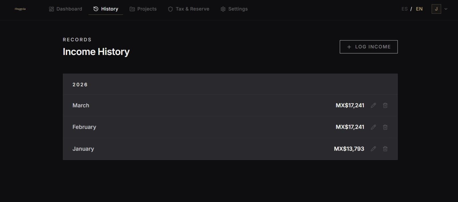 Financia by SilqApps screenshot 2