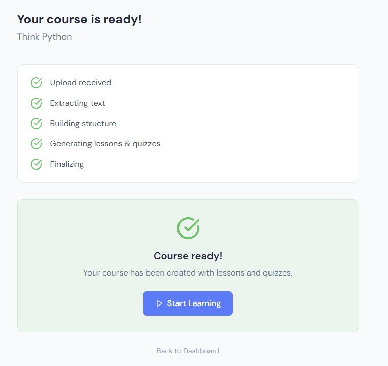 book2course screenshot 6