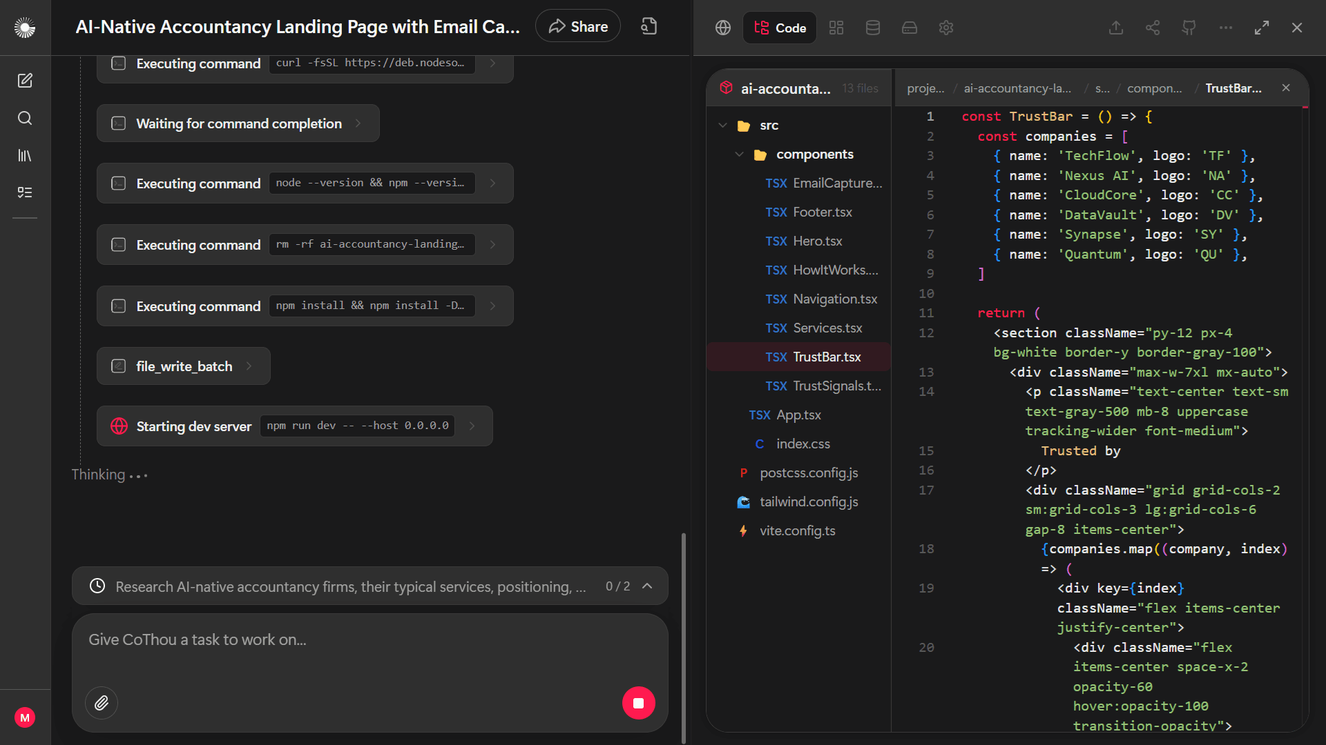 CoThou Autonomous Superagent screenshot 5