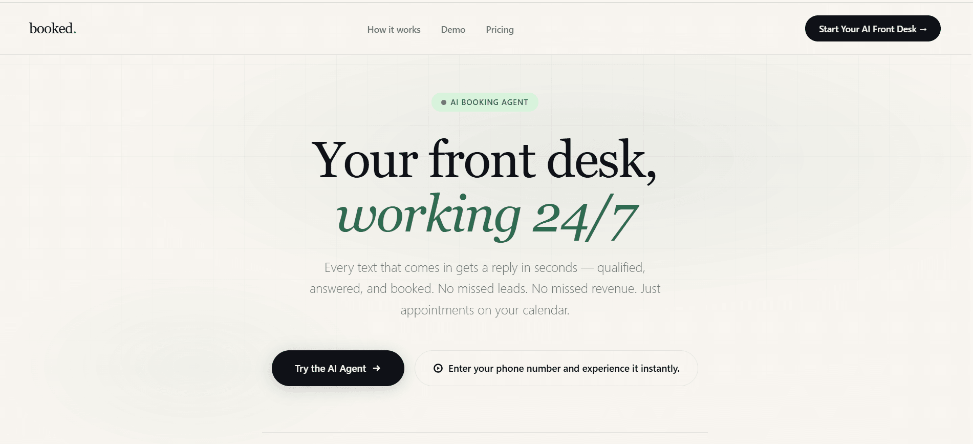 BookedAI screenshot 1