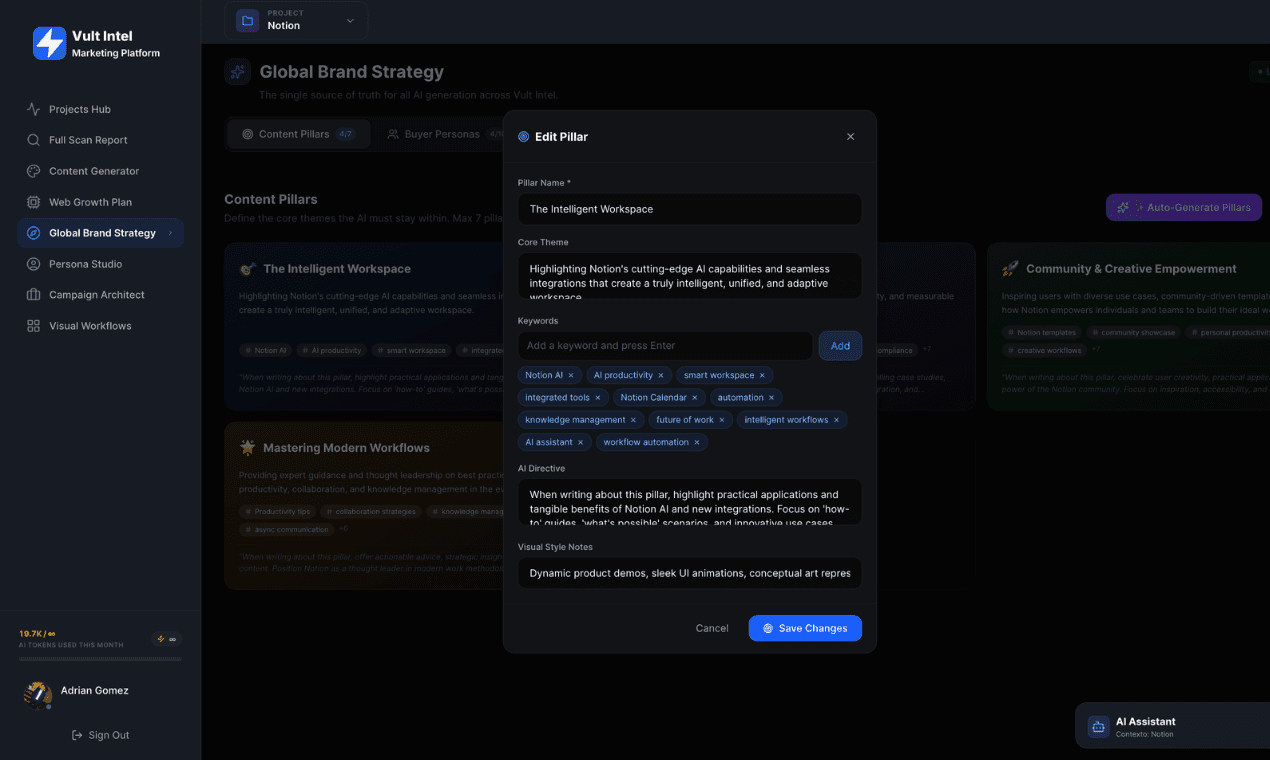 Vult Intel | Marketing Platform screenshot 13