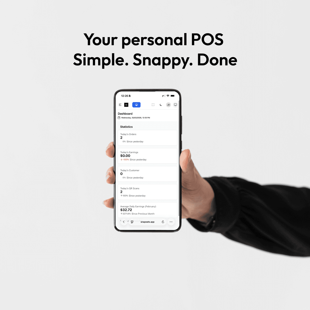 Snap Eats - Restaurant platform screenshot 4