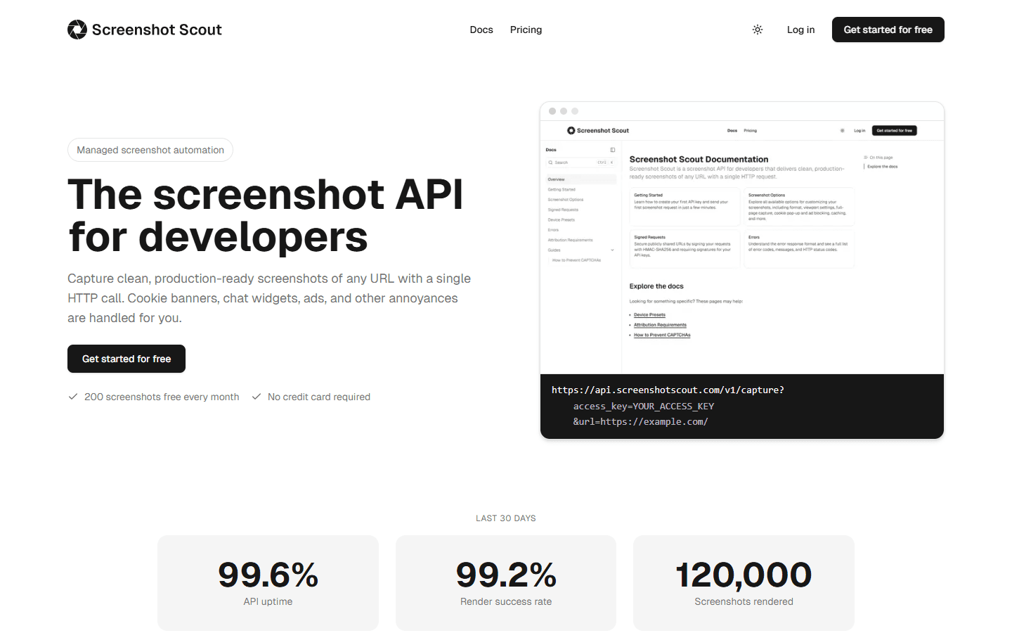 Screenshot Scout screenshot 1