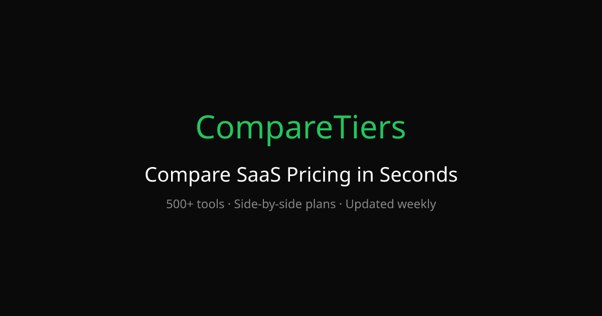 CompareTiers screenshot 1