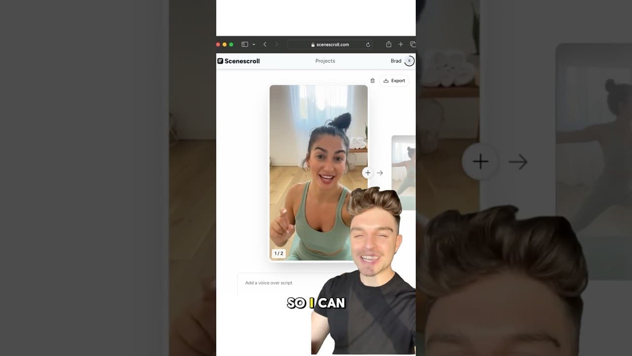 Scenescroll screenshot 1