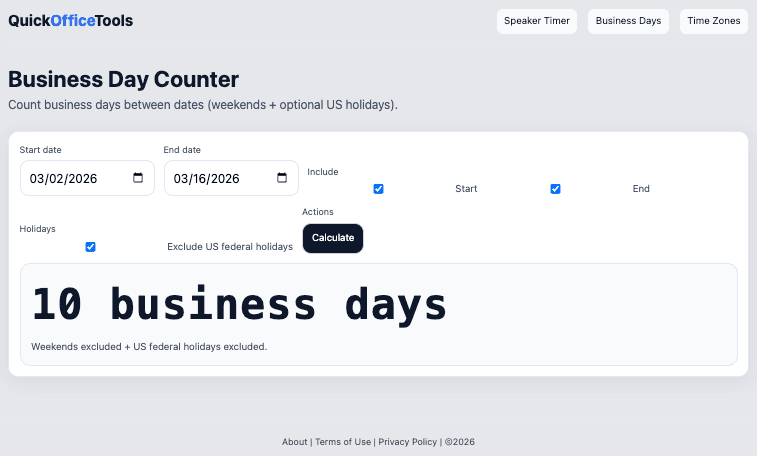 QuickOfficeTools screenshot 4
