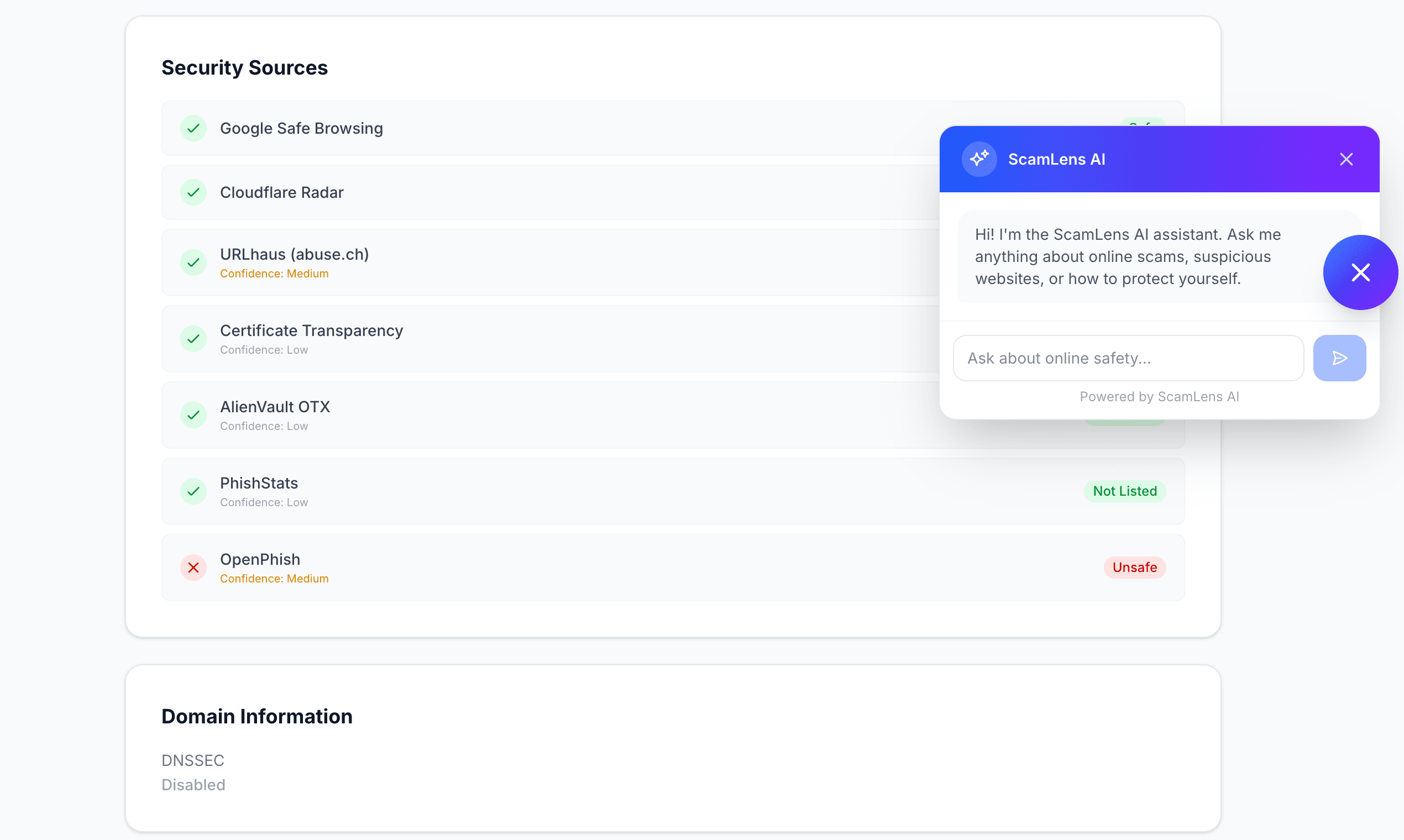 ScamLens screenshot 3