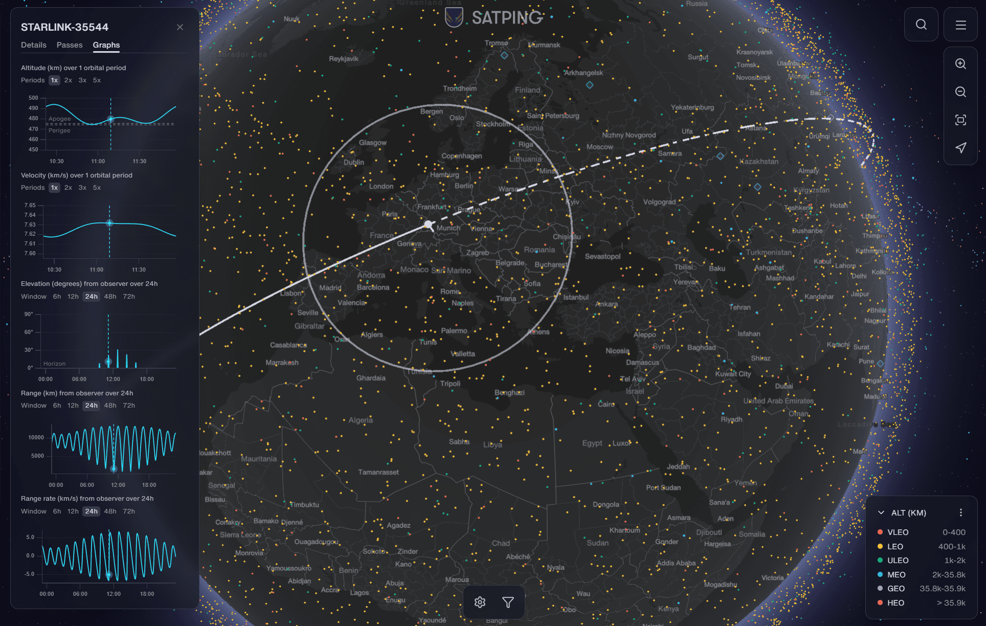 Satping screenshot 3