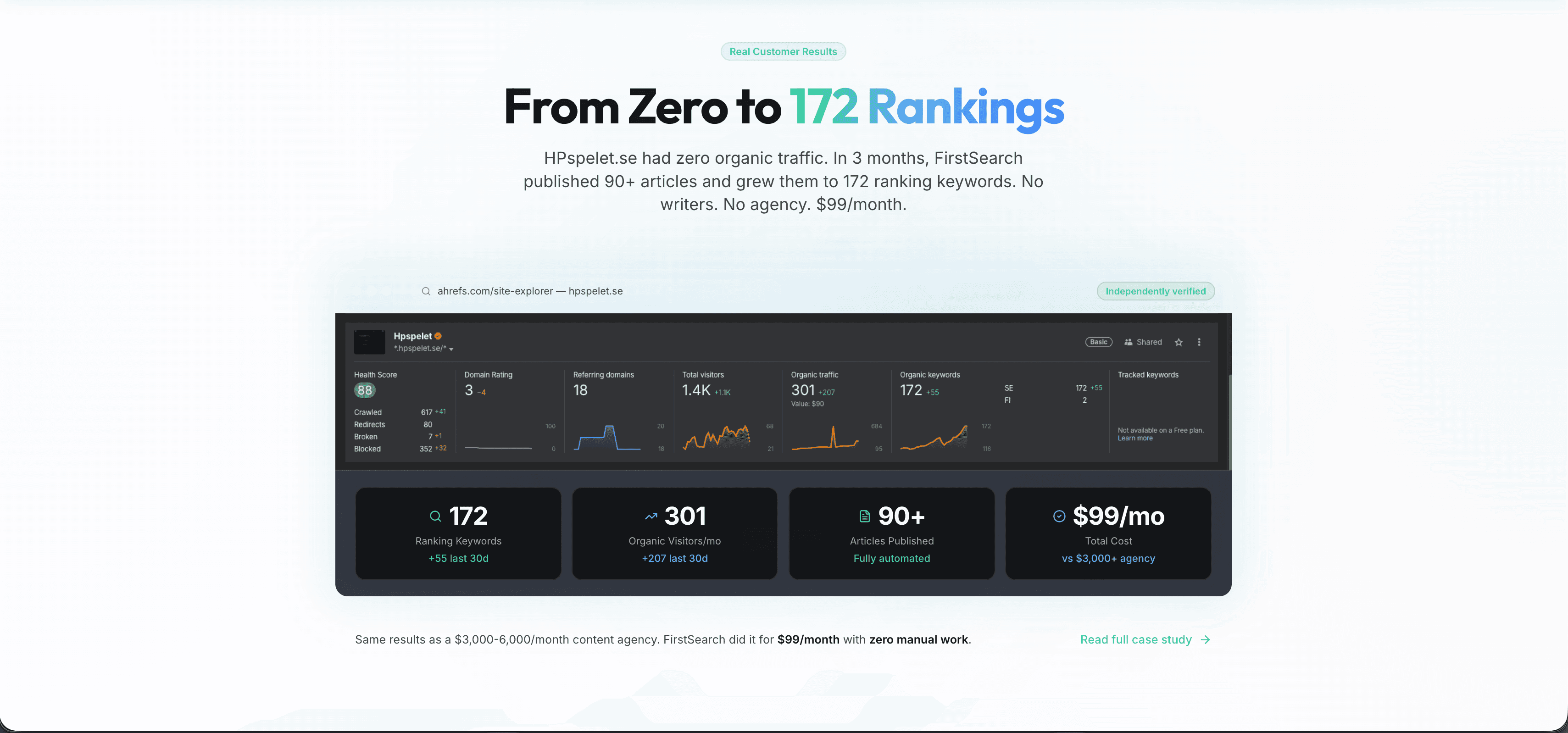 FirstSearch.AI screenshot 2