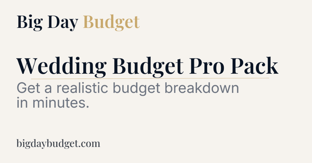 Big Day Budget screenshot 1