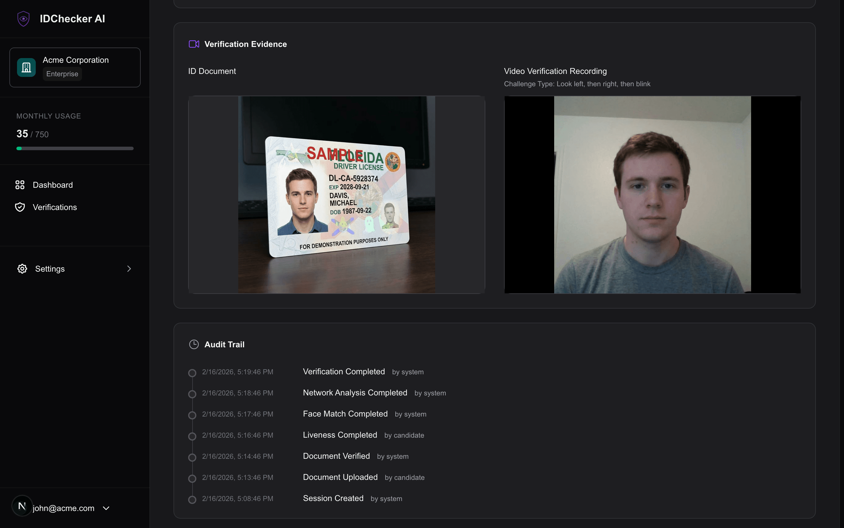 IDChecker AI screenshot 2