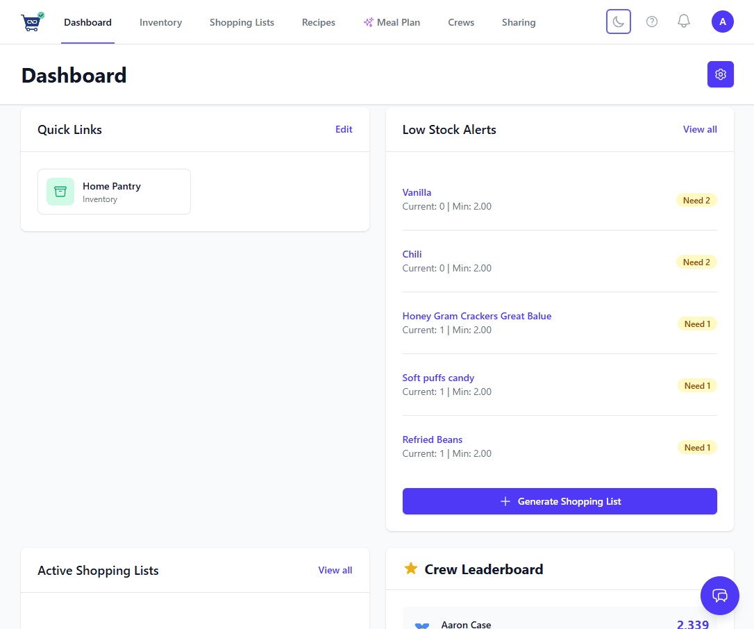 PantryLink screenshot 2