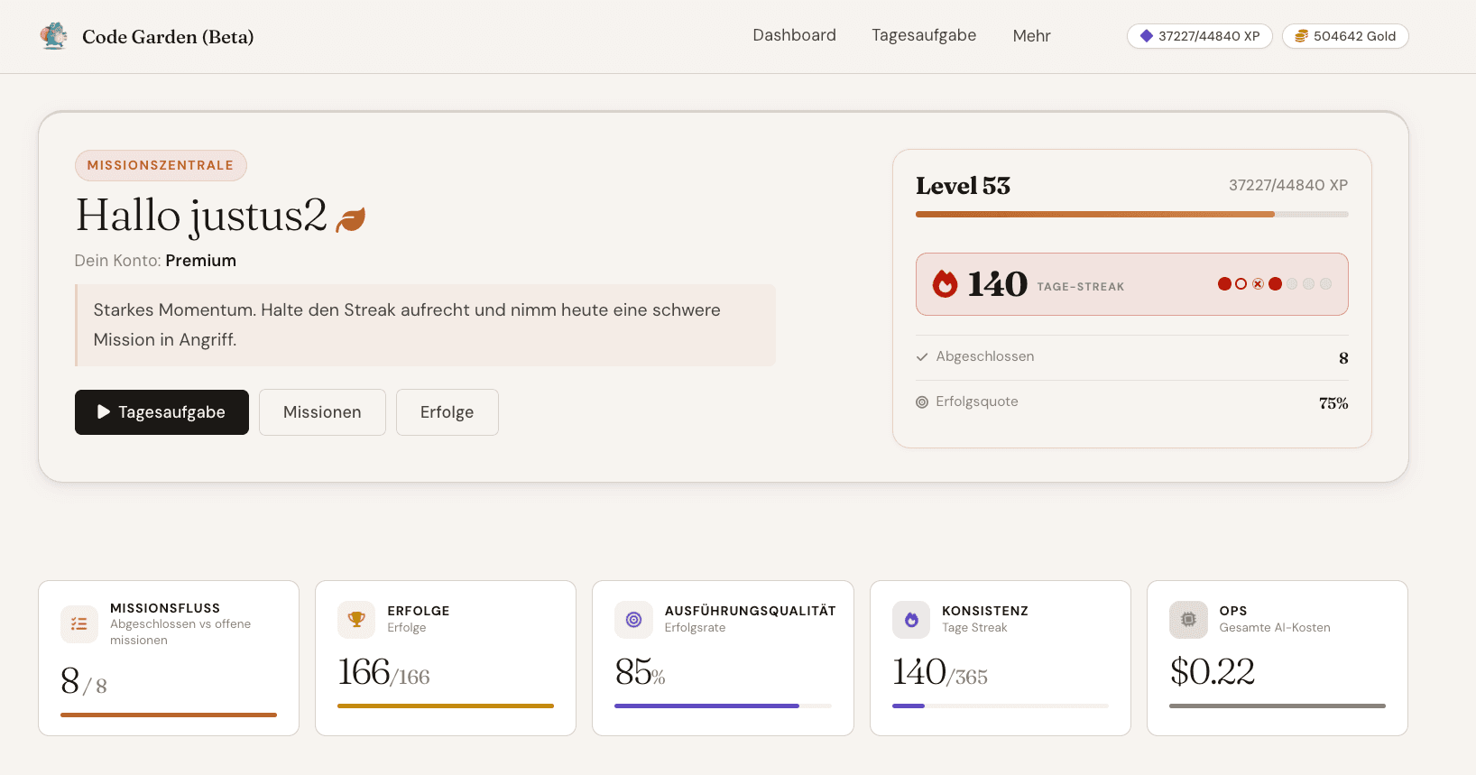 Code Garden - Beta screenshot 1