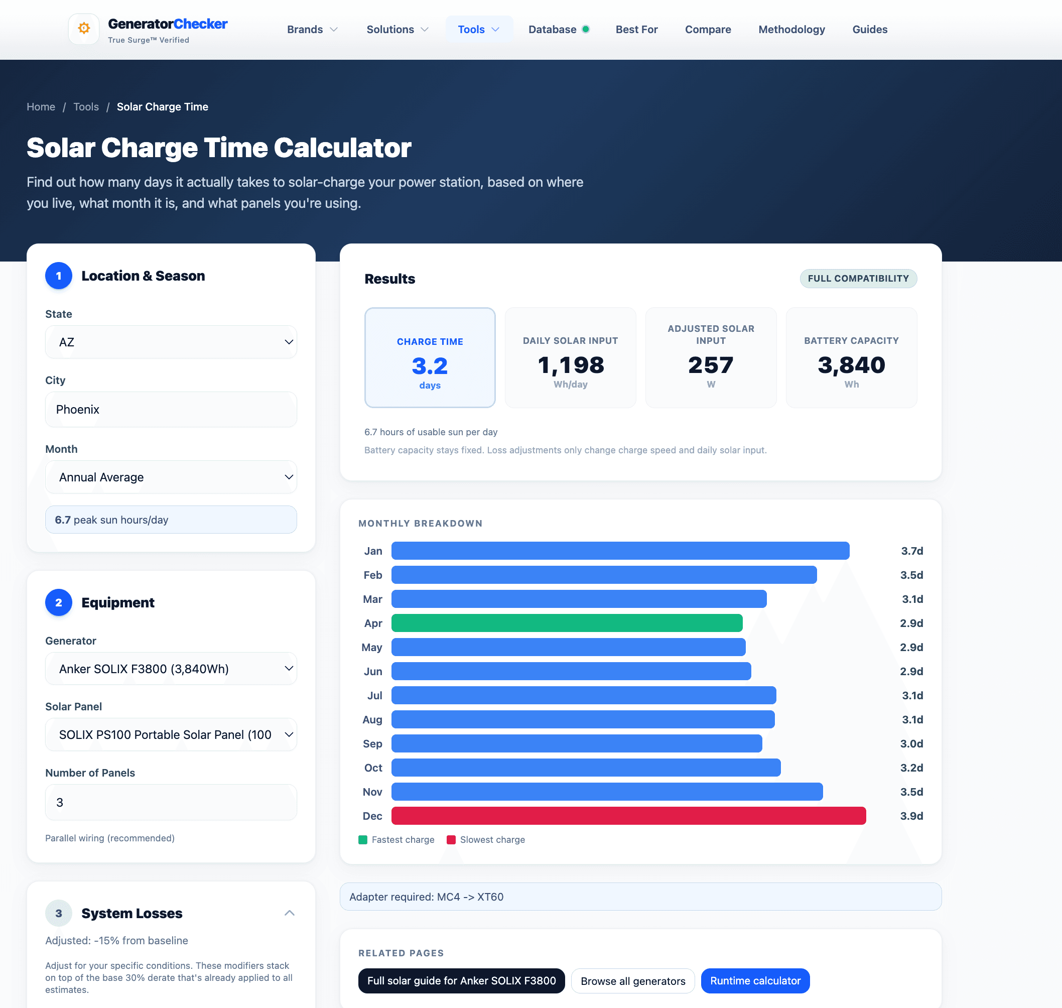 GeneratorChecker screenshot 2