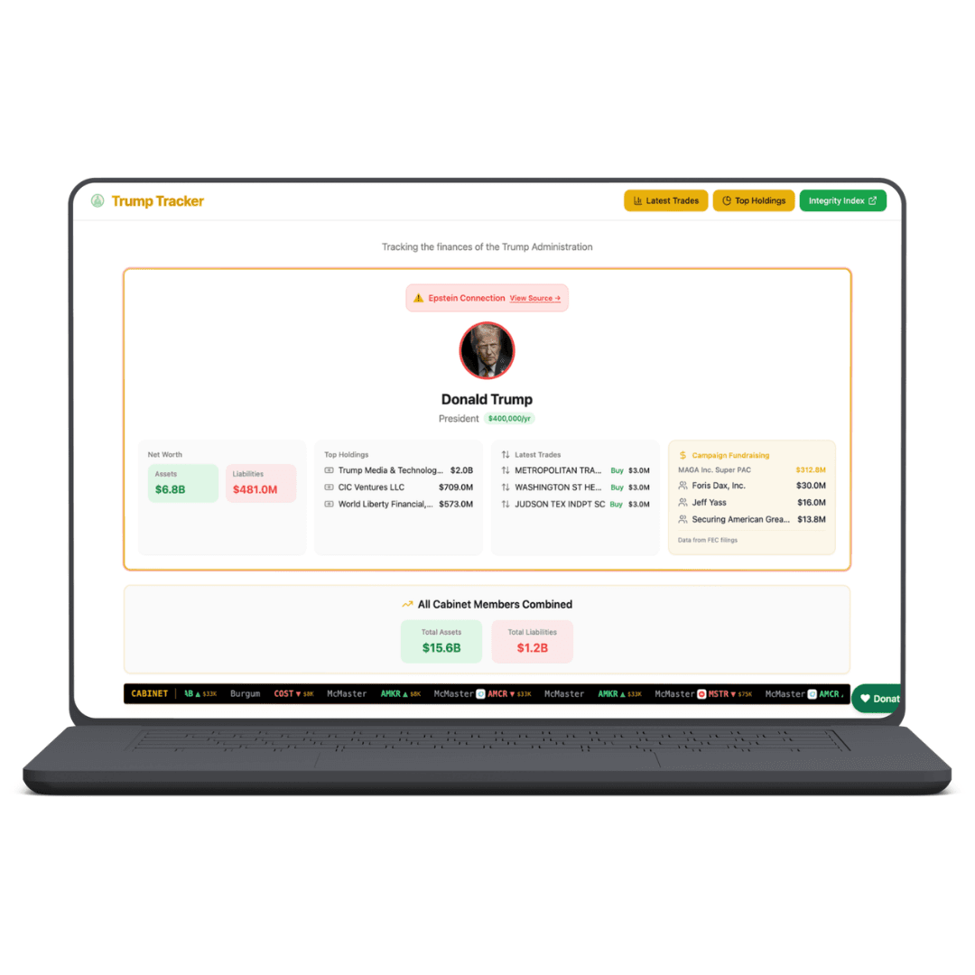Trump Tracker screenshot 3