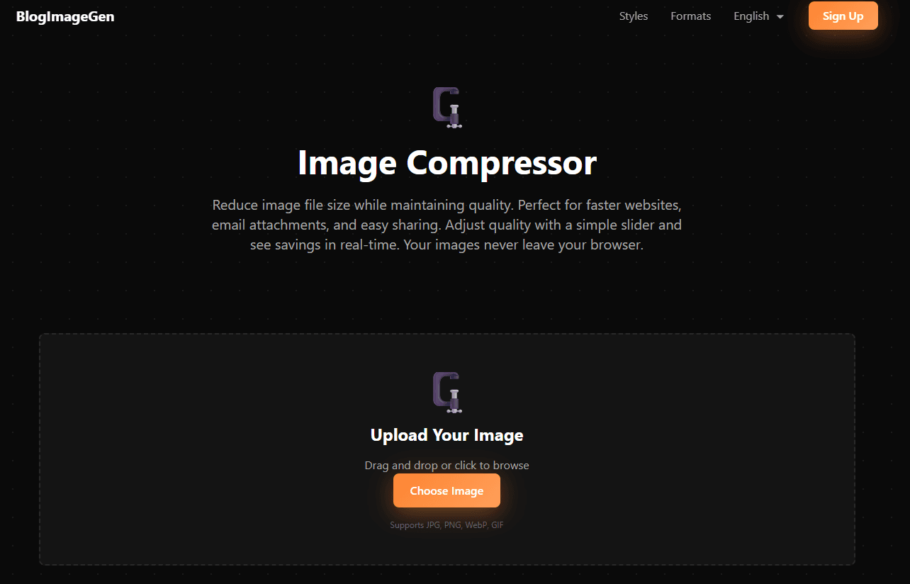 Free Image Compressor screenshot 1