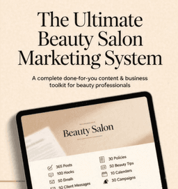 Ultimate Beauty Salon Marketing System