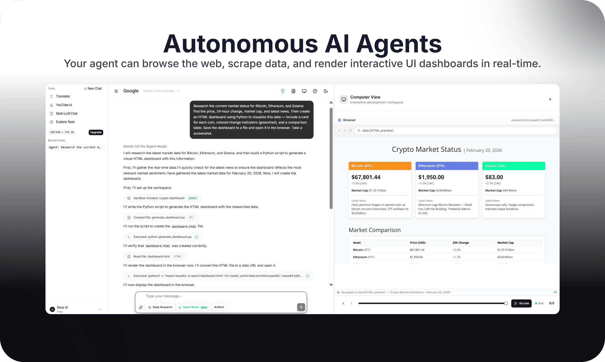Deuz AI screenshot 9