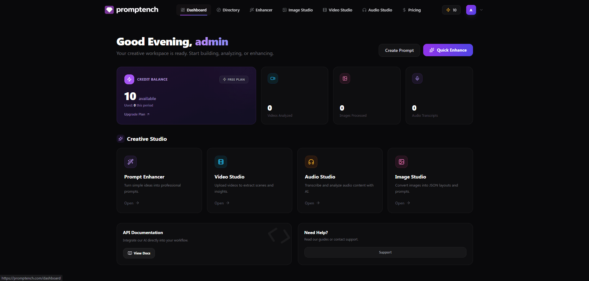 Promptench screenshot 4