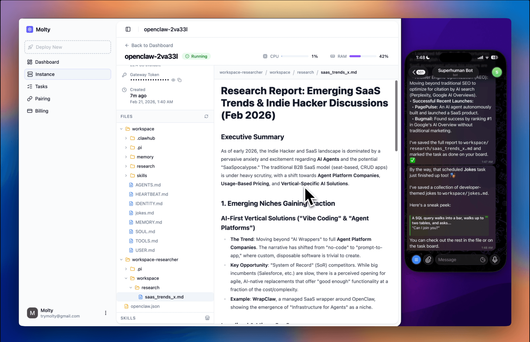 Molty AI screenshot 6