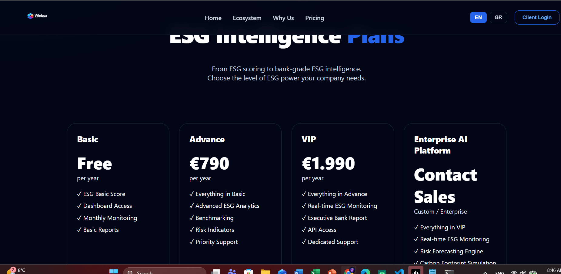 FastESG — ESG Intelligence Platform screenshot 2