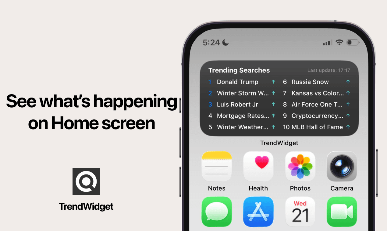 TrendWidget screenshot 3