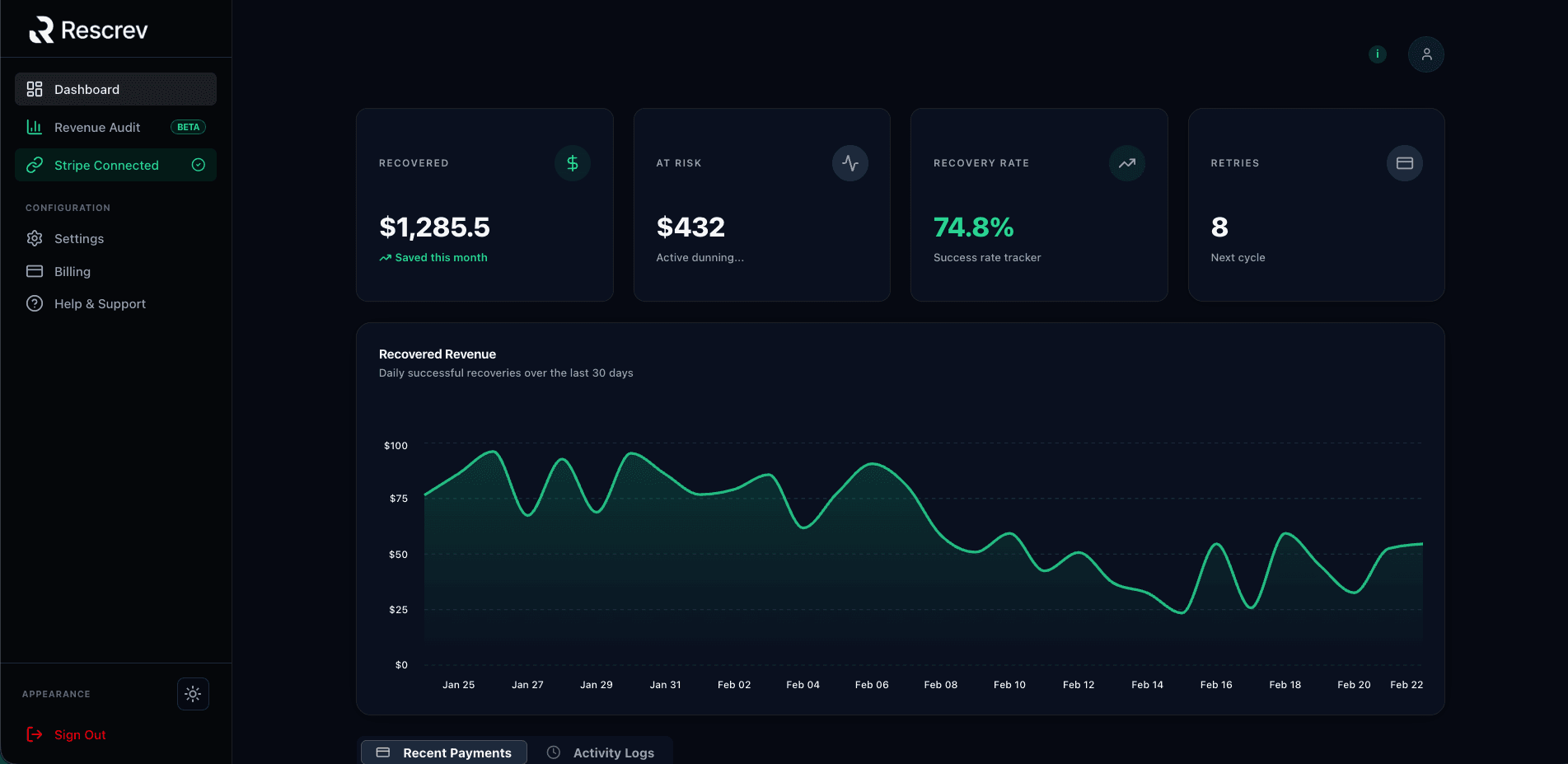 RescRev screenshot 2