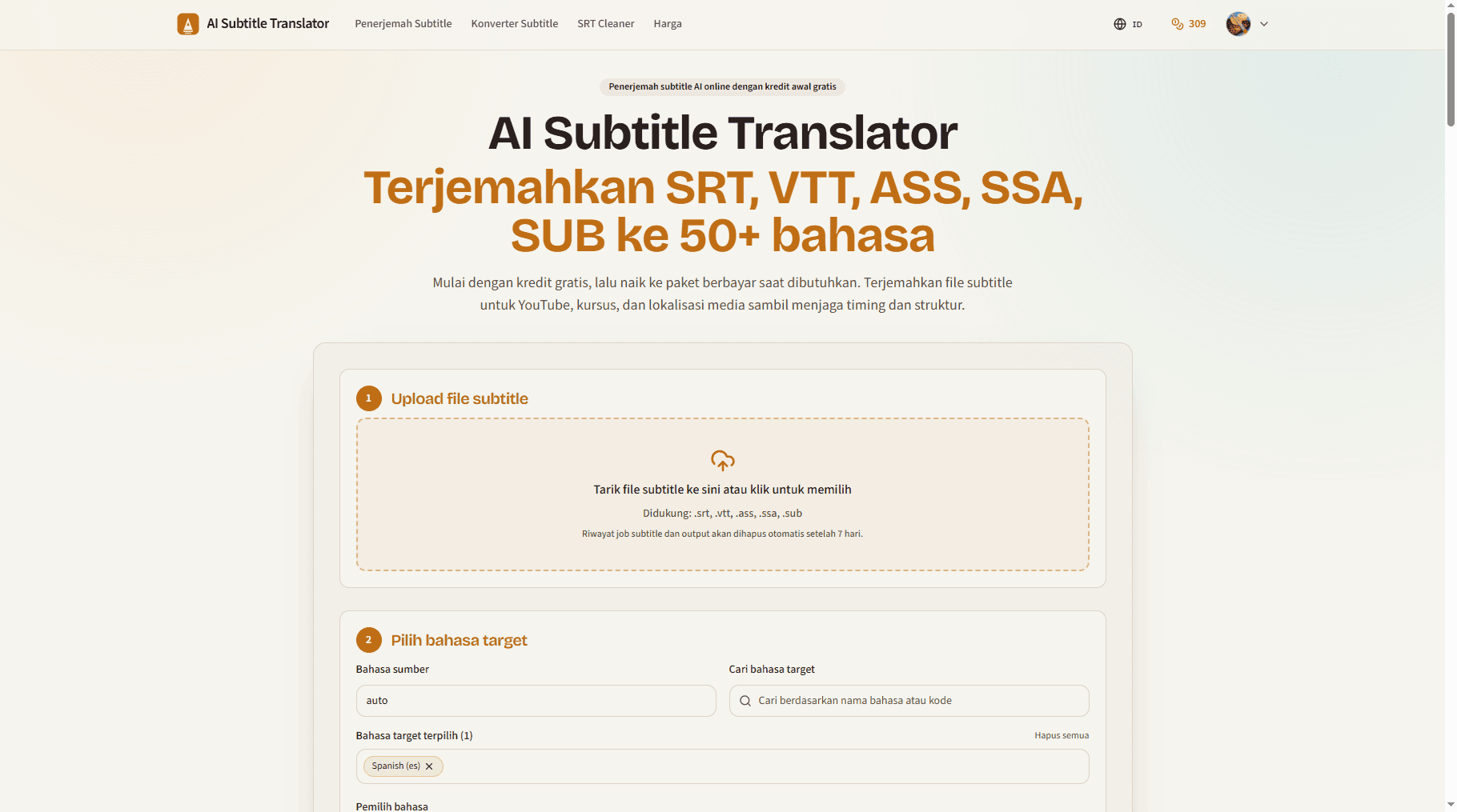 AI Subtitle Translator screenshot 1
