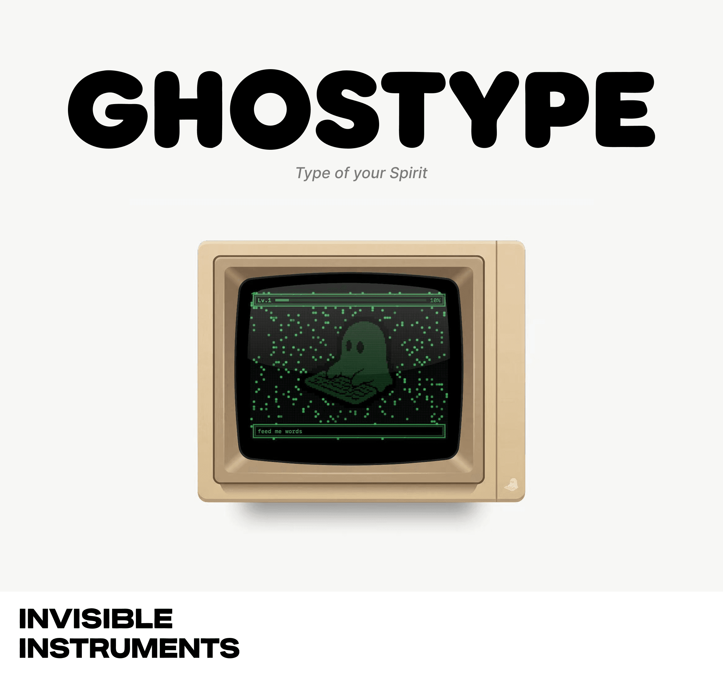 GHOSTYPE screenshot 1