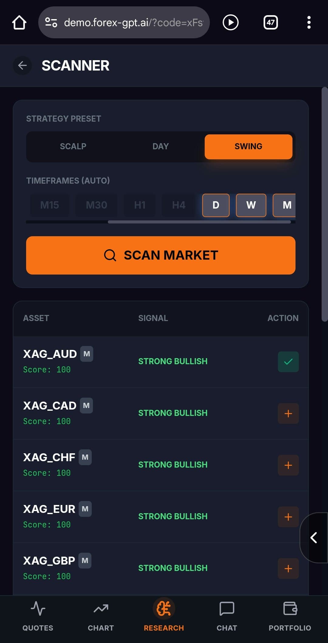 ForexGPT® Voice/Chat controlled trading screenshot 10